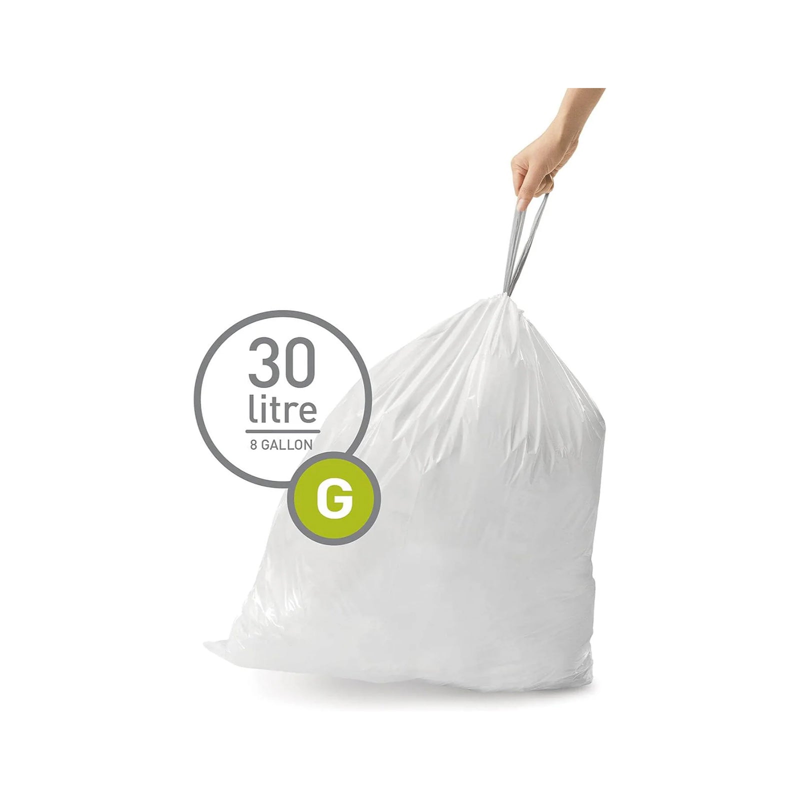 Liner Code G30L Pack of 20 SIMPLE HUMAN
